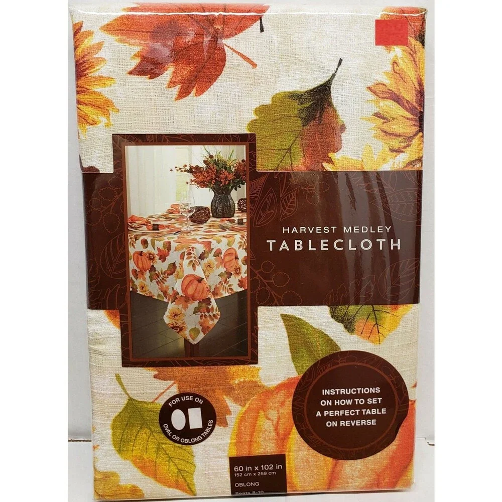 1 Fabric Tablecloth, 60x102